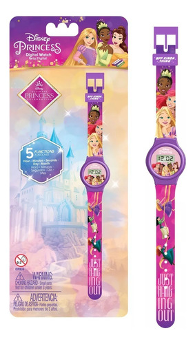 Reloj Digital Disney Princesas Jeg Dprj6 El Gato