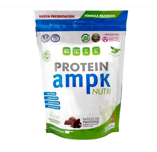 Protein Ampk Nutri Suplemento Dietario Sabor Chocolate