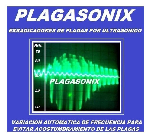 Imagen 4 de 10 de Erradicador Ratas 600 Metros Ultrasonido 600/lr Plagasonix