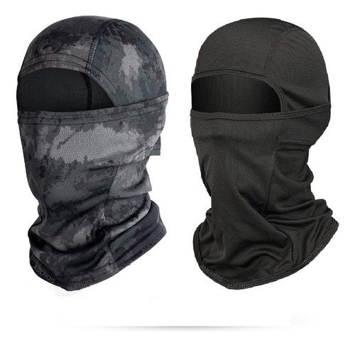 Balaclava 2 Pack - Pasamontañas Tactico Máscara Bandana Moto