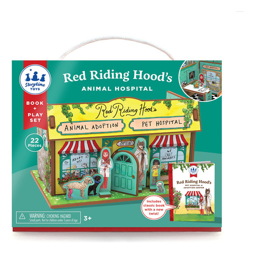 Rompecabezas 3d De Red Ridinghood Animal Hospital - Juego D.