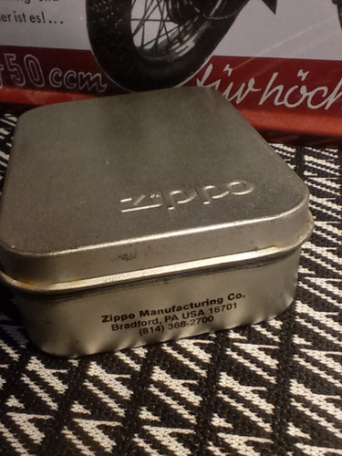 Lata De Encendedor Zippo U.s.a Vacia // Belgrano