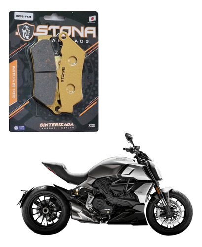 Pastilha De Freio Tras Stona Sinter Ducati 1260 Xdiavel S