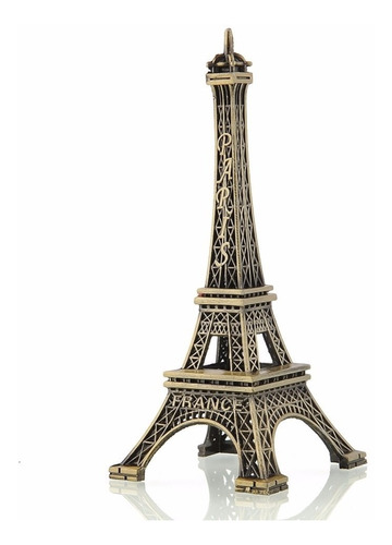 Torre Eiffel Paris 25 Cm Metal Adorno Decorativo