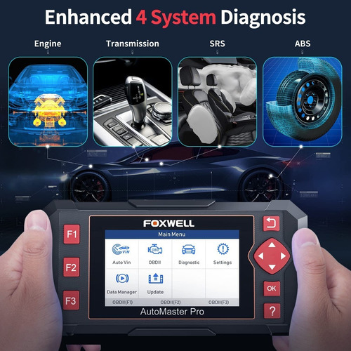 Escáner Automotriz - Foxwell Nt604 Elite Obd2