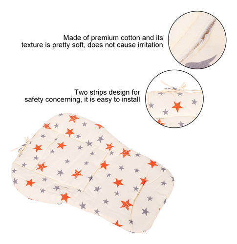 Cojín Para Cochecito Baby Trolley Pad, 2 Tiras