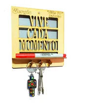 Comprar 40 Porta Llaves Cuadros Personalizados Souvenir 15cm Mdf