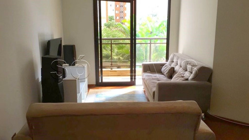 Imagem 1 de 15 de Flat Alto Padrão Em Moema 3 Dorms 126m² - Sf32720