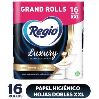 Papel Higiénico Regio Creamy Sensation 16 Rollos