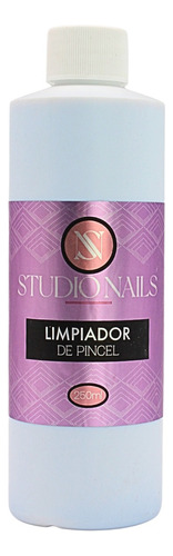 Líquido Limpiador Pinceles 250ml, Acrílico. Studio Nails