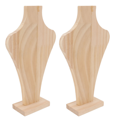 Expositor De Collares De Madera S, 2 Unidades