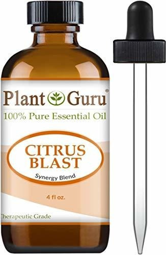 Aromaterapia Aceites - Citrus Blast Essential Oil Blend 4 Oz