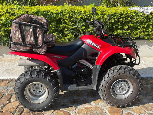 Imagen 6 de 15 de Cuatrimoto Suzuki Ozark Quadrunner 250 Modelo 2015 Impecable