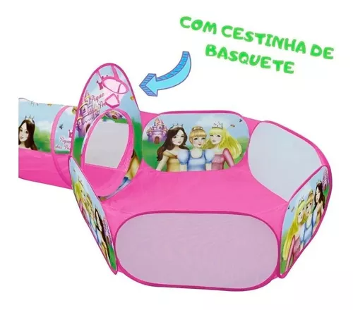 Cabana Infantil Portátil Dm Toys Barraca Toca Casinha Menino Carro