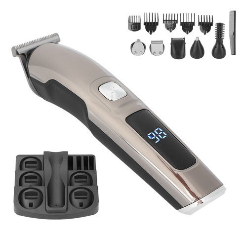 Conjunto De Cortador De Cabelo Recarregável Para Bigode Impe