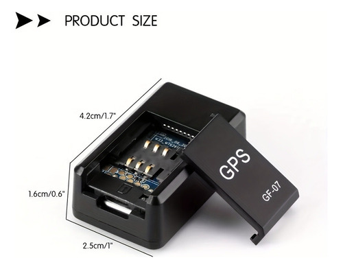 Mini Localizador Gps Magnético Con Actualizaciones En Tiempo
