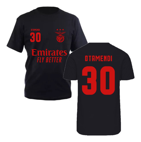 Remera De Algodón Benfica - Fútbol / Jugadores / Escudo