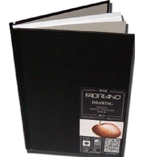 Cuaderno Fabriano A5 Sketckbook 160gr-80h Block Profesional