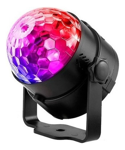 Bola De Luces Led Rgb Audioritmica Discoteca Movimiento Ax