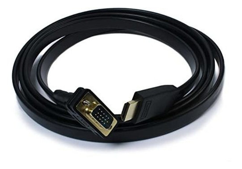 Adaptador Hdmi A Vga Sin Driver, 1.8m, Hasta 1920 X 1080.