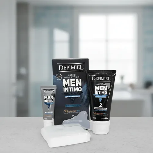 Creme Depilatório Depimiel Men Partes Intimas Masculino 95g | MercadoLivre