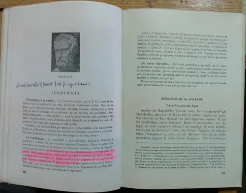 Jaime Berenguer Amenós / Aohna Ejercicios De Griego (Usado)