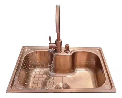 Cuba Em Inox Rose Gold Cozinha