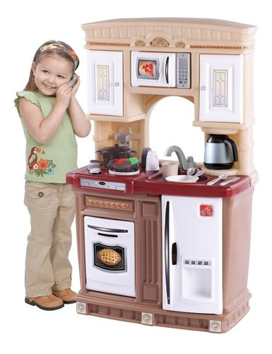 Cocina Con Accesorios Beige