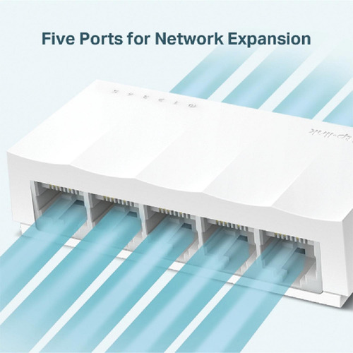 Imagen 4 de 10 de Switch TP-Link LS1005 serie LiteWave