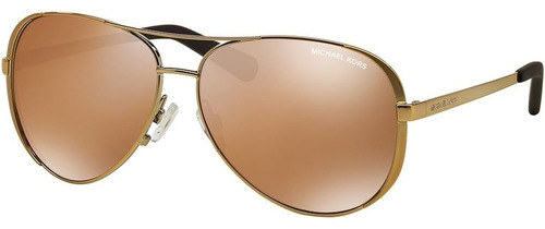 Michael Kors Mk5004 Chelsea Anteojos De Sol, Dorado