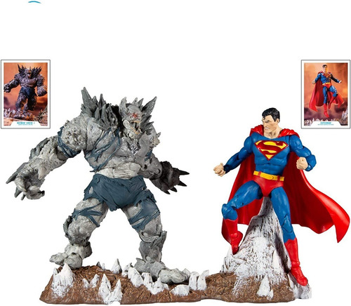 Imagen 6 de 9 de Dc Multiverse 7 Scale Superman Vs. The Devastator Multipack