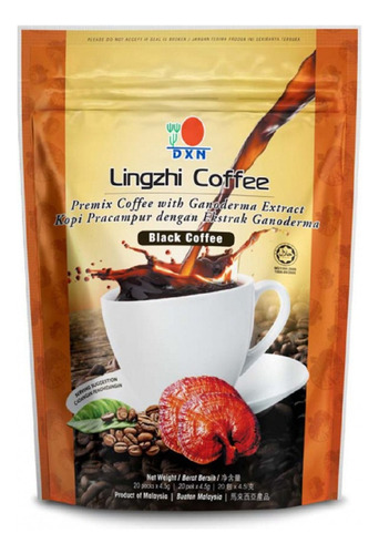 2 X Lingzhi Coffee Dxn 3 En 1 (20 Sobres) Con Ganoderma