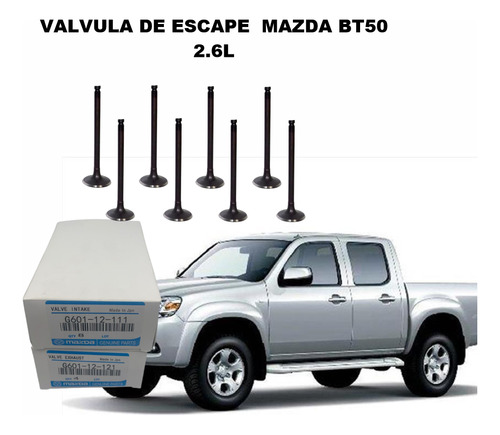 Valvula De Escape  Mazda Bt50 2.6l