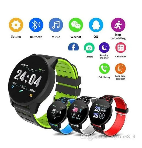 Smartwatch 119 Plus Contra Agua | MercadoLibre