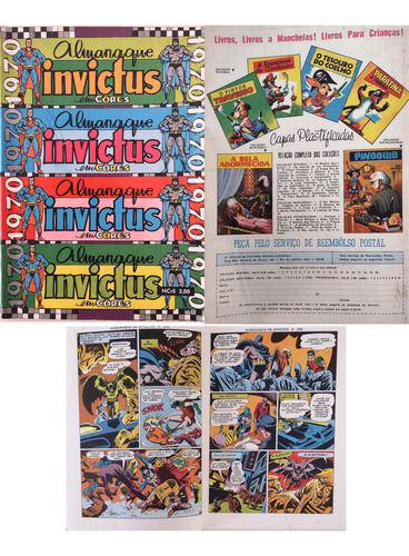 13 Gibi Revista Batman Superman Superboy Mandrake Zorro 1960 (Usado)