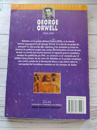 Rebelión En La Granja. George Orwell (Usado)