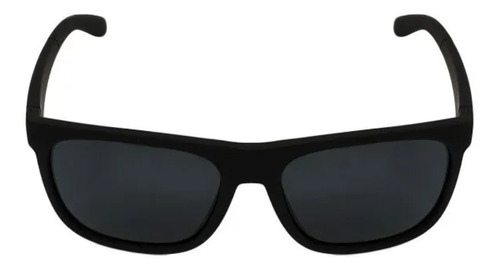 Óculos de sol Young Casual Quadrado One size armação de acetato cor preto, lente preto de propionato clássica, haste preto de acetato