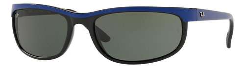 Ray Ban Rb2027 6301 Predator 2 Azul Mate Negro G-15 Original