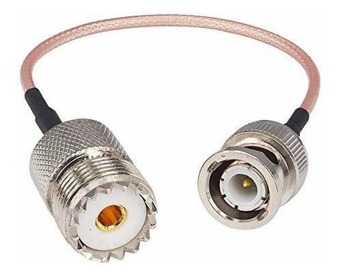 Accesorio Audio Video So239 Uhf Dama Bnc Coaxial Rf