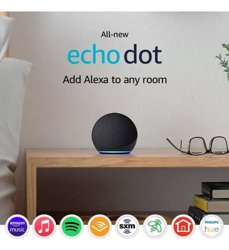 Echo Dot 3rd Gen con asistente virtual Alexa carbón 110V/240V
