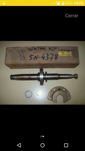 Kit Bomba De Agua Motor Caterpillar 399,398 Original 5n4378