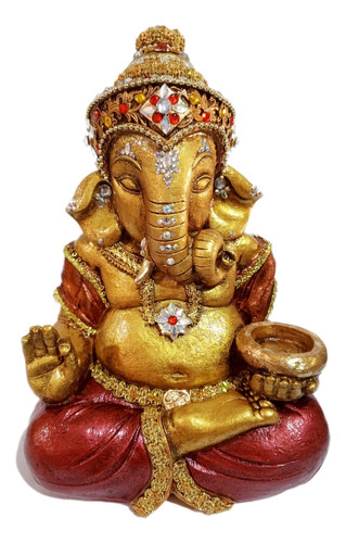 Ganesha Estatuilla Hindú 30 Cms Adorno Feng Shui  Desy's Art