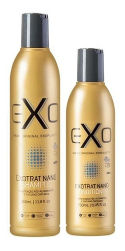 Imagem 2 de 8 de Kit Exotrat Hidratação + Reconstrução Exo Hair