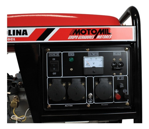 Gerador De Energia Portátil Motomil Mg3000cl 2800w Monofásic