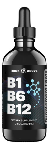 B1 B6 B12 Gotas De Vitamina Líquida - Nervio, W6mj2