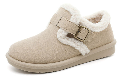 Zapatos Casuales De Moda De Terciopelo, Zapatos De Algodón