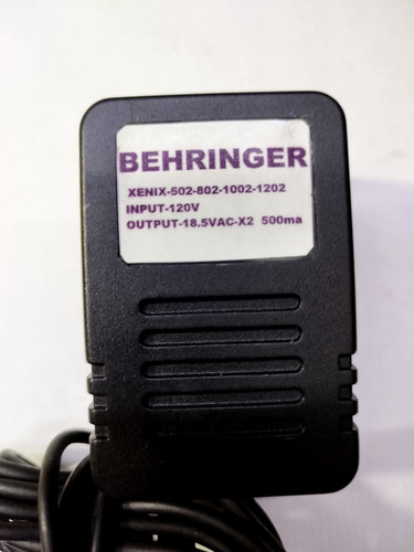 Eliminador Generico Behringer Xenix 502-802-1002-1202 Usb (Usado)