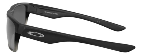 Anteojos de sol Oakley TwoFace Machinist Collection talle Standard armazón matte black y lente chrome