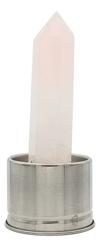 Cristal Repuesto Botella Obelisco Elixir Cuarzo Rosa