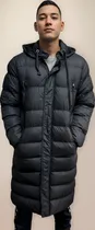Comprar Camperon Hombre Inflada Largo Impermeable Invierno Piel 